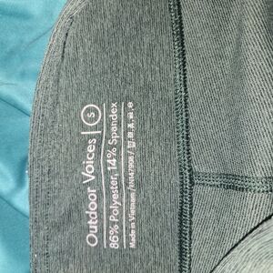 Outdoor Voices Gray Leggings for Active Comfort